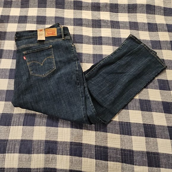 2 311 Shaping Skinny Women's Jeans 1 Black & 1 Blue‎ 24W - Picture 2 of 7